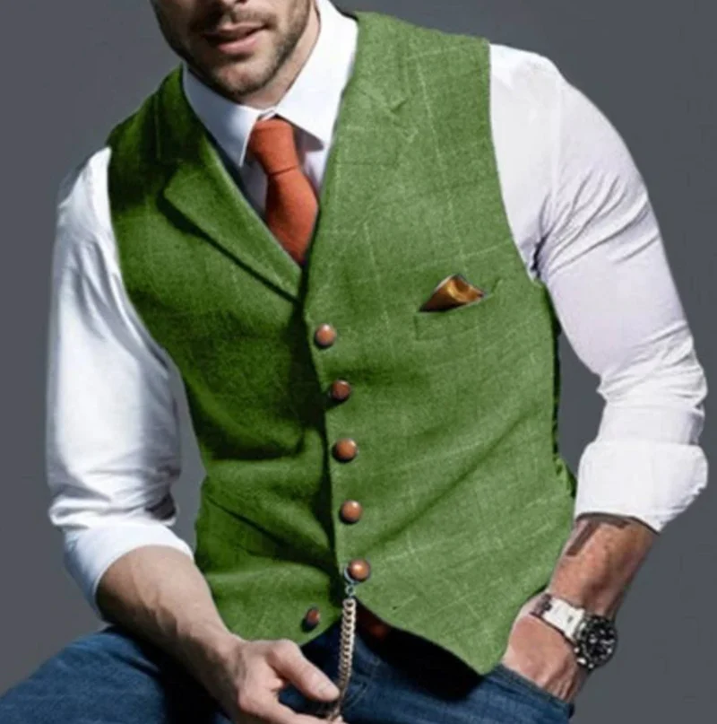 Damiel | Elegante Knopf-Weste