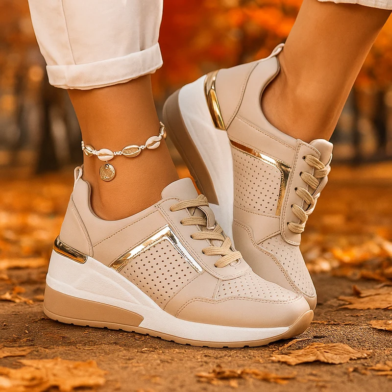 Varelle | Stilvolle orthopädische Keilabsatzschuhe