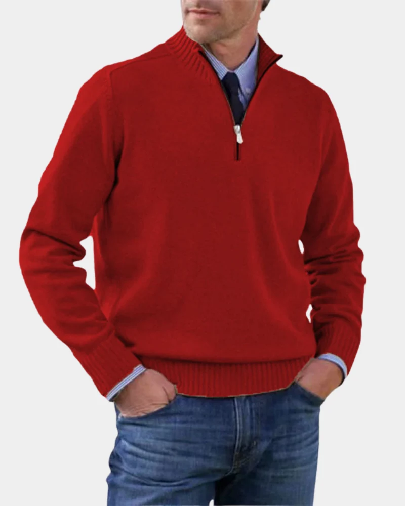 Hezron | Alltags Reißverschluss Pullover