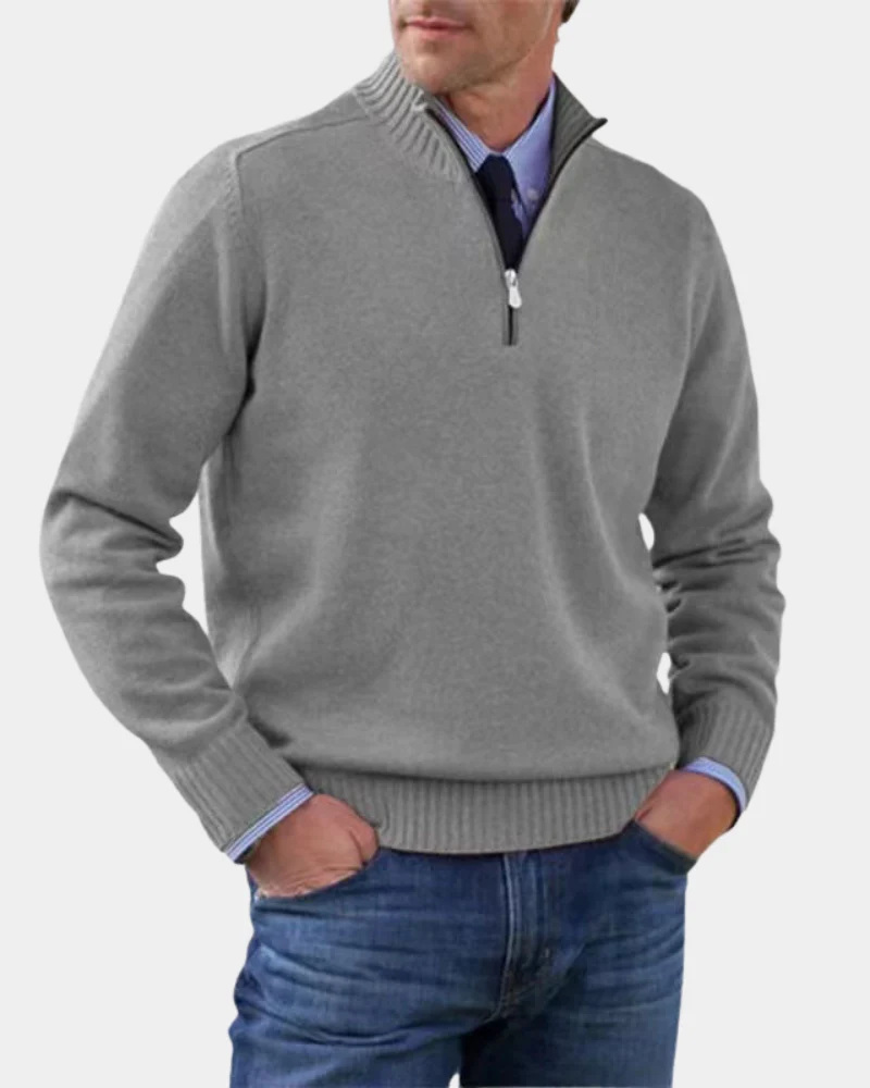 Hezron | Alltags Reißverschluss Pullover