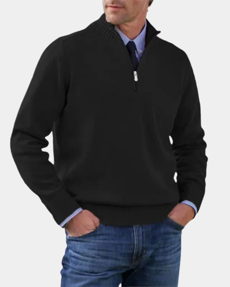 Hezron | Alltags Reißverschluss Pullover