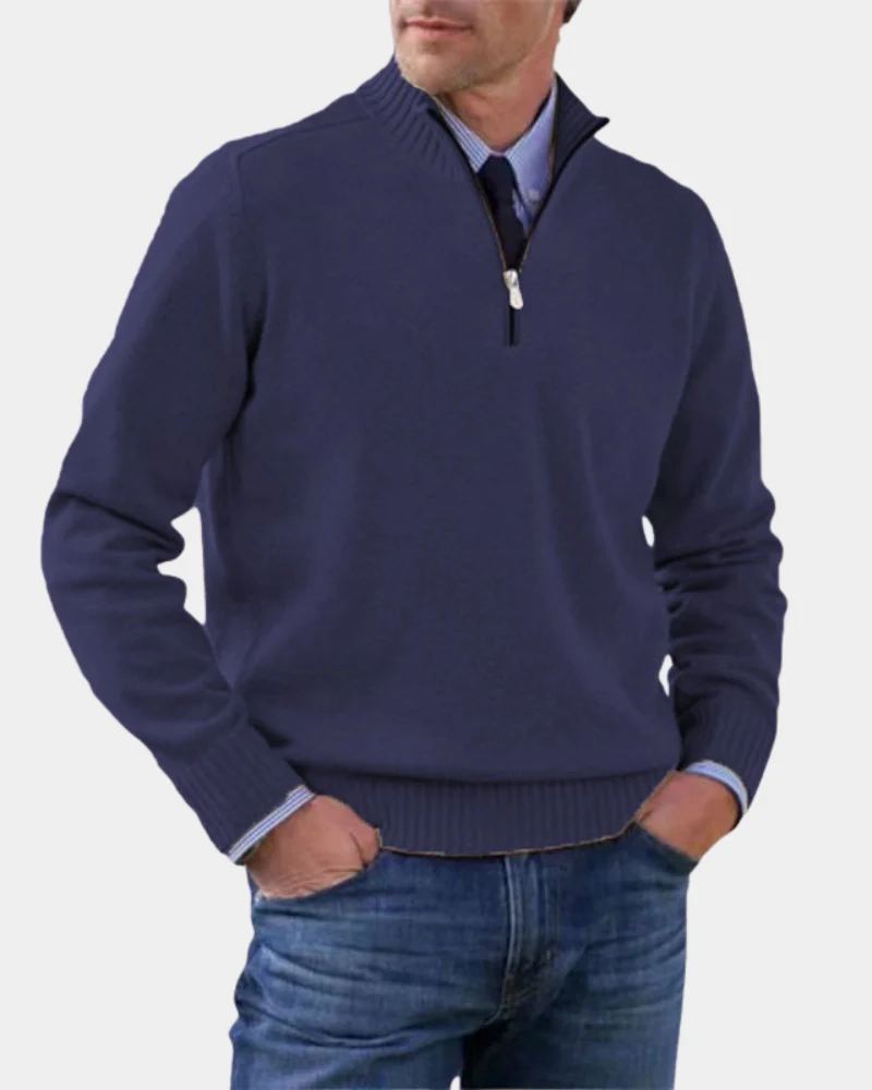 Hezron | Alltags Reißverschluss Pullover