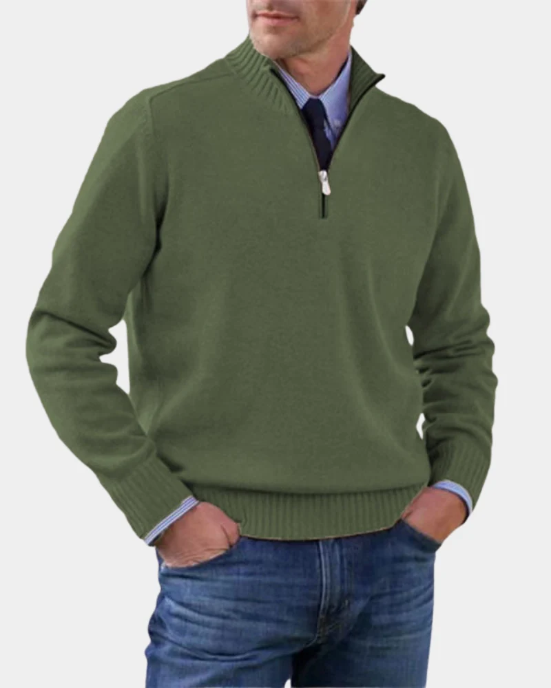 Hezron | Alltags Reißverschluss Pullover
