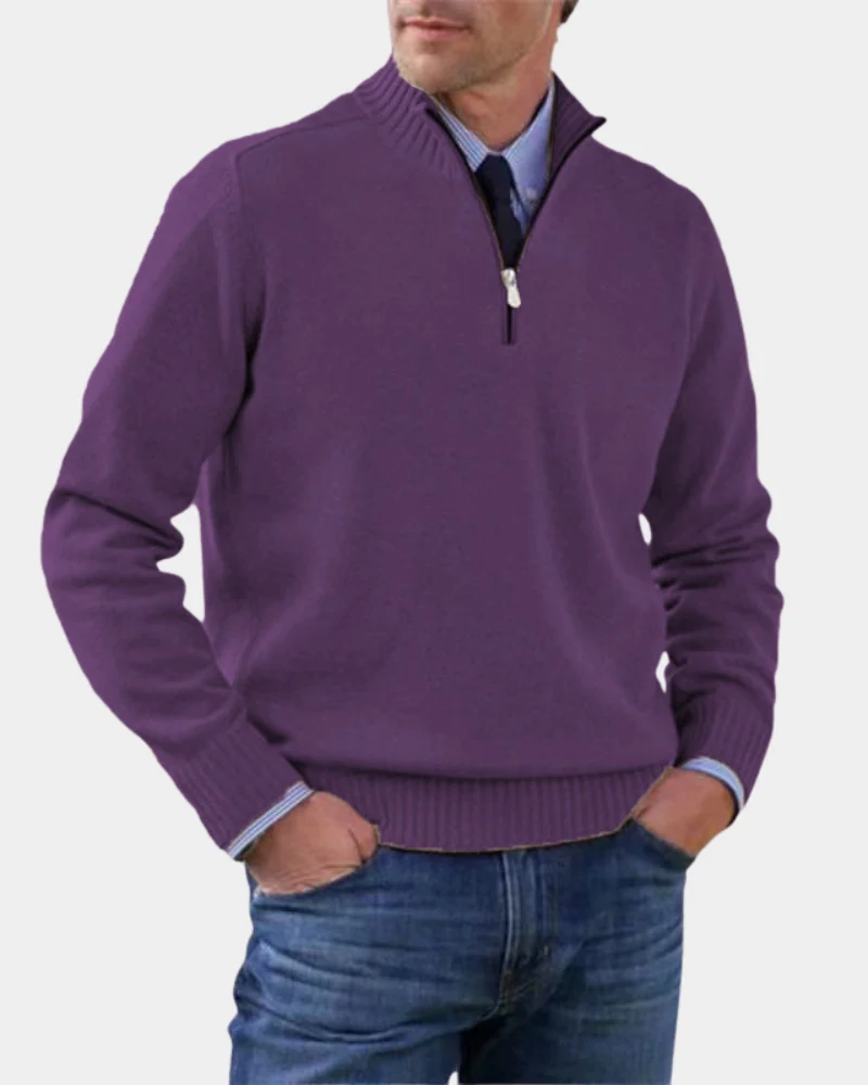Hezron | Alltags Reißverschluss Pullover