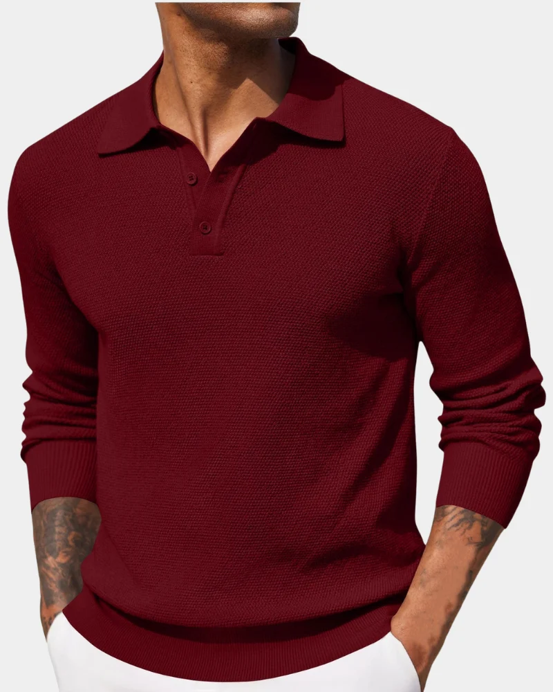 Fred | Elite Polo-Stil-Pullover