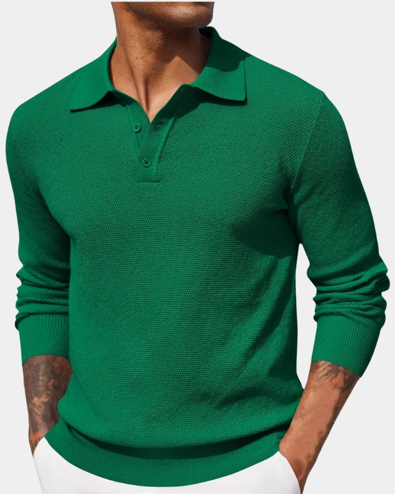 Fred | Elite Polo-Stil-Pullover