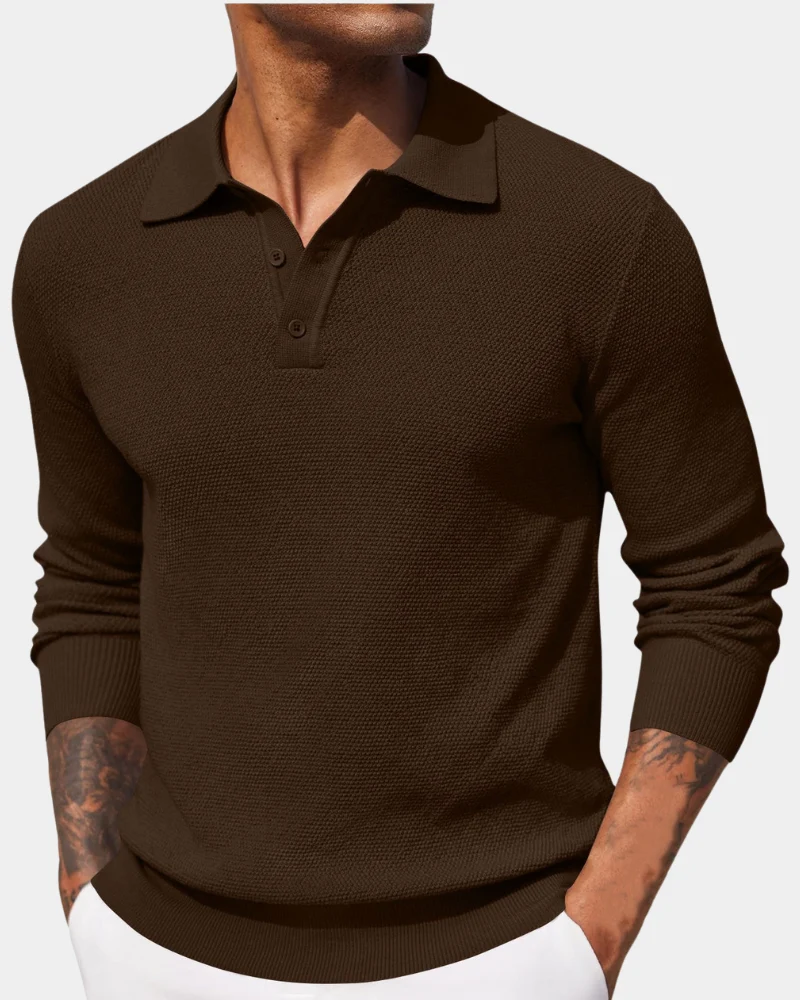 Fred | Elite Polo-Stil-Pullover