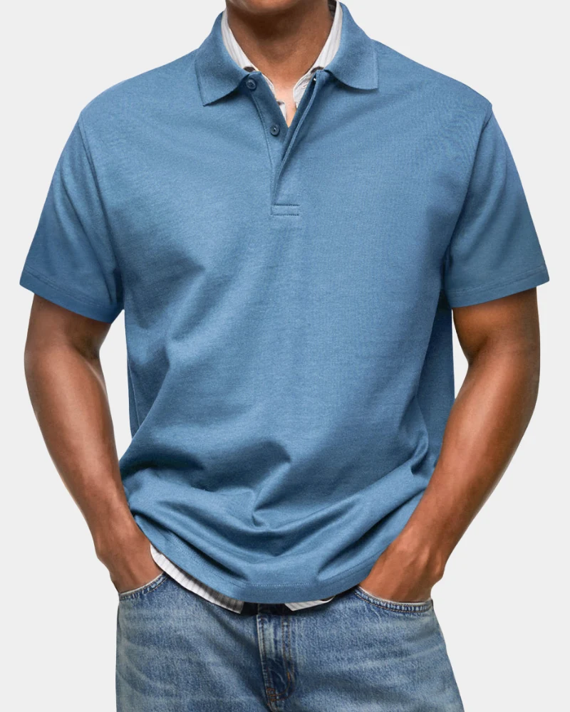 Eryk | Unverzichtbares Kurzarm-Poloshirt