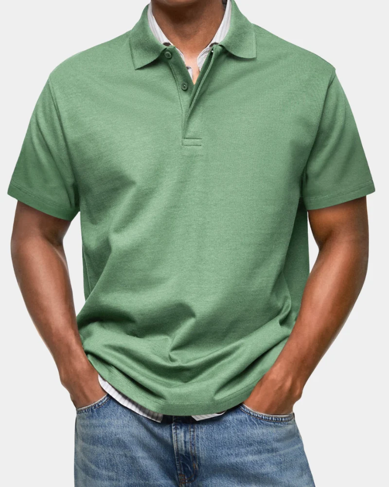 Eryk | Unverzichtbares Kurzarm-Poloshirt