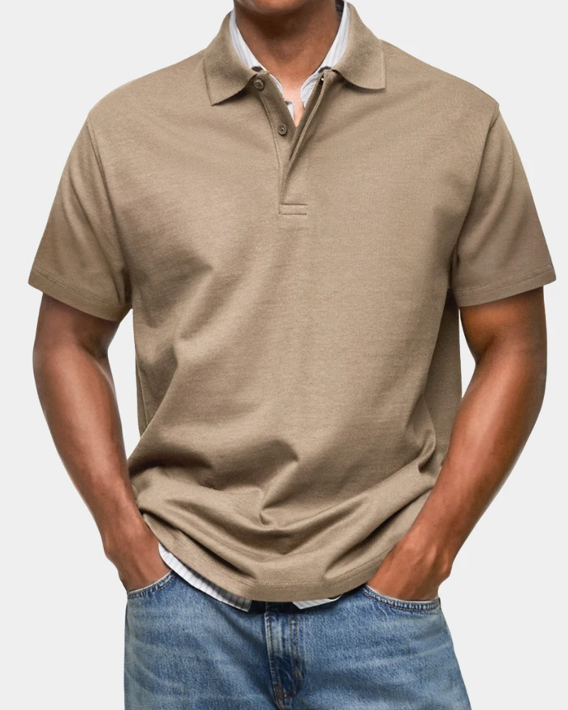 Eryk | Unverzichtbares Kurzarm-Poloshirt