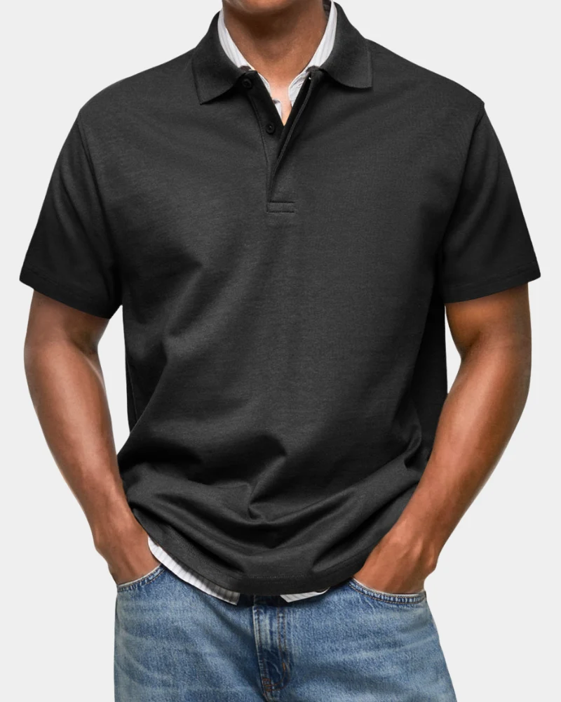 Eryk | Unverzichtbares Kurzarm-Poloshirt