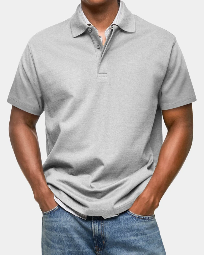 Eryk | Unverzichtbares Kurzarm-Poloshirt