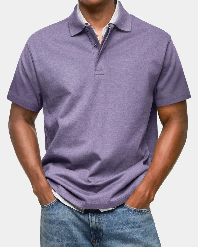 Eryk | Unverzichtbares Kurzarm-Poloshirt