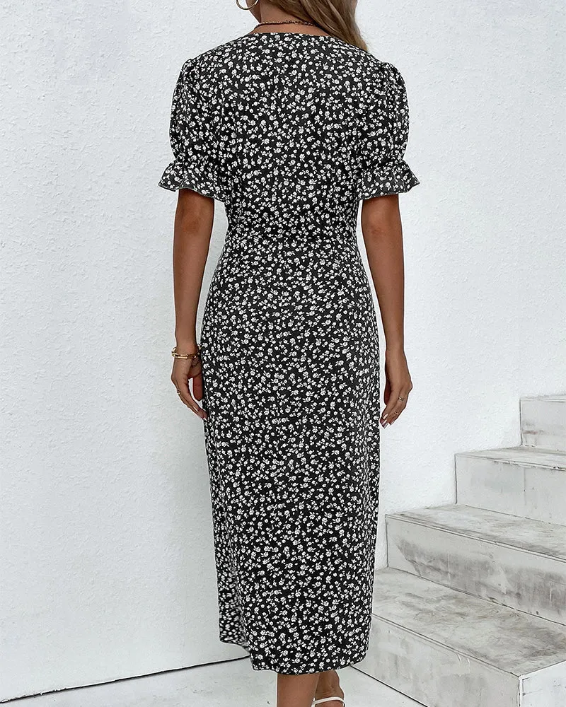 Gianna | Stilvolles Blumenkleid