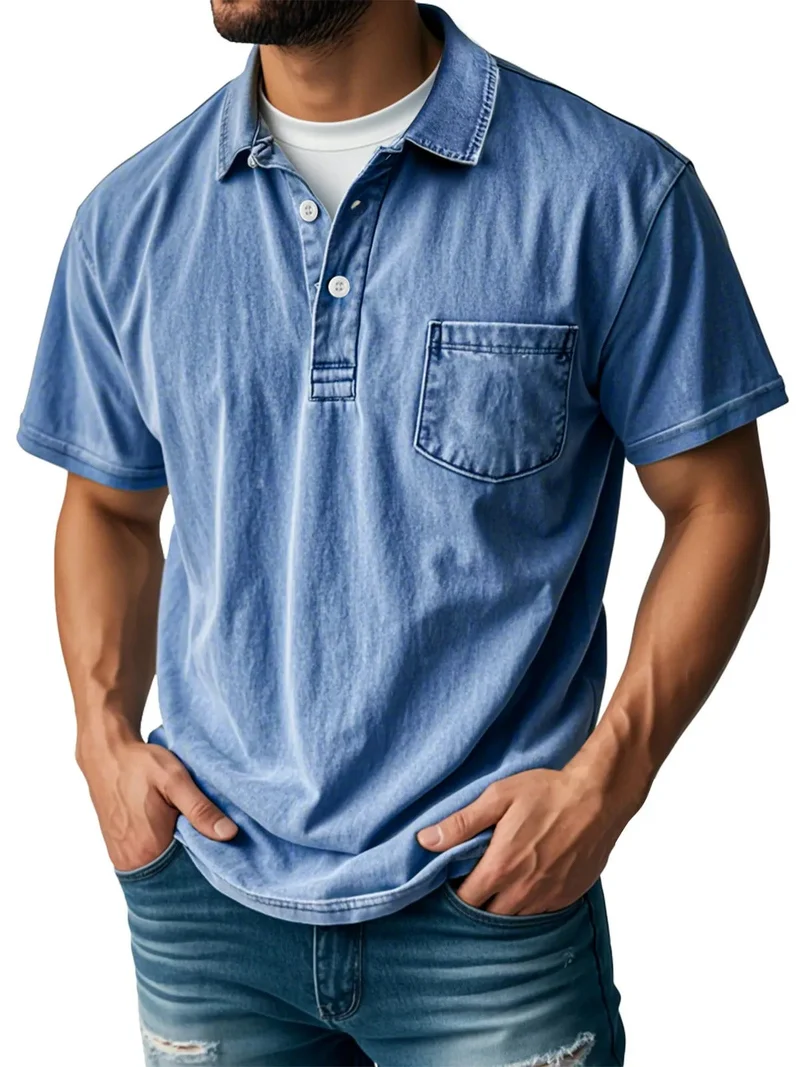 Donald | Stylisches Kurzarm-Poloshirt