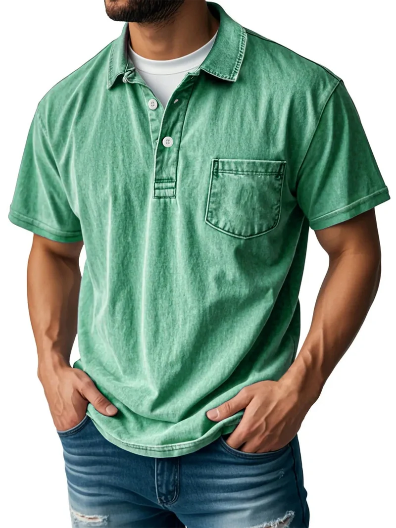 Donald | Stylisches Kurzarm-Poloshirt