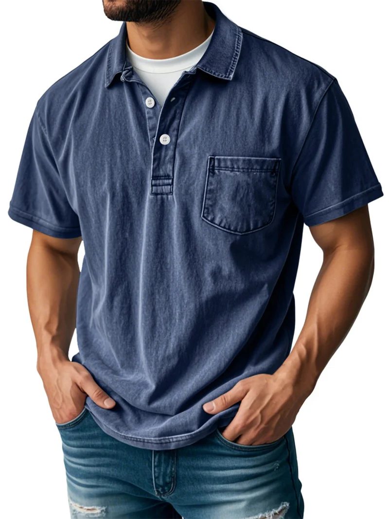 Donald | Stylisches Kurzarm-Poloshirt
