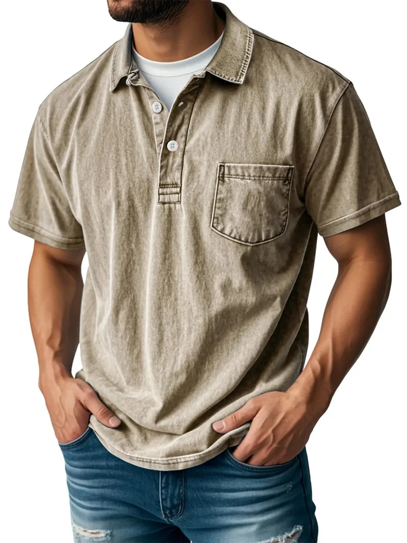 Donald | Stylisches Kurzarm-Poloshirt