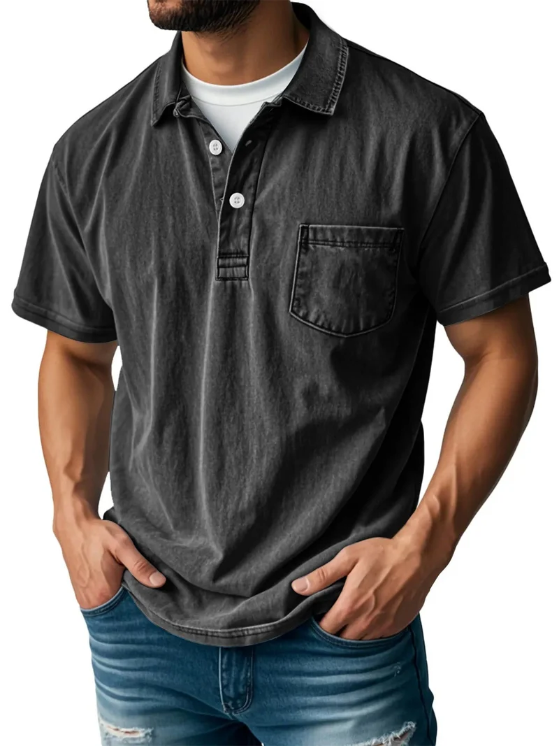 Donald | Stylisches Kurzarm-Poloshirt