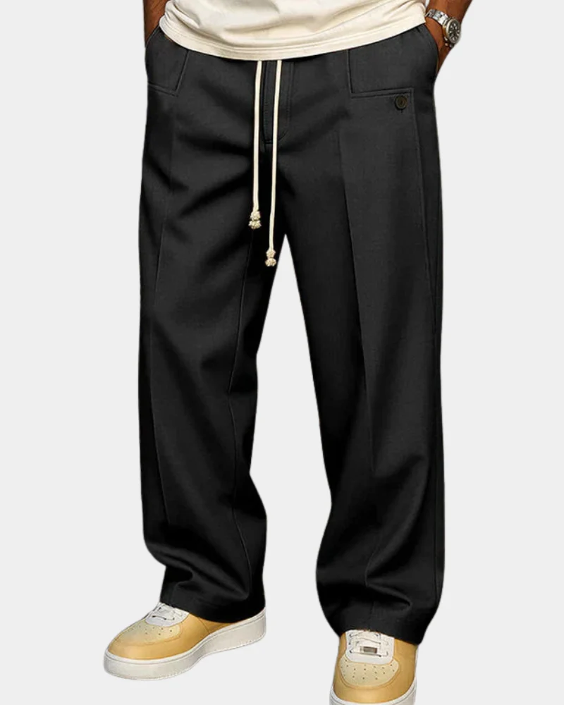 Olivio | Elegante Kordelzug Hose