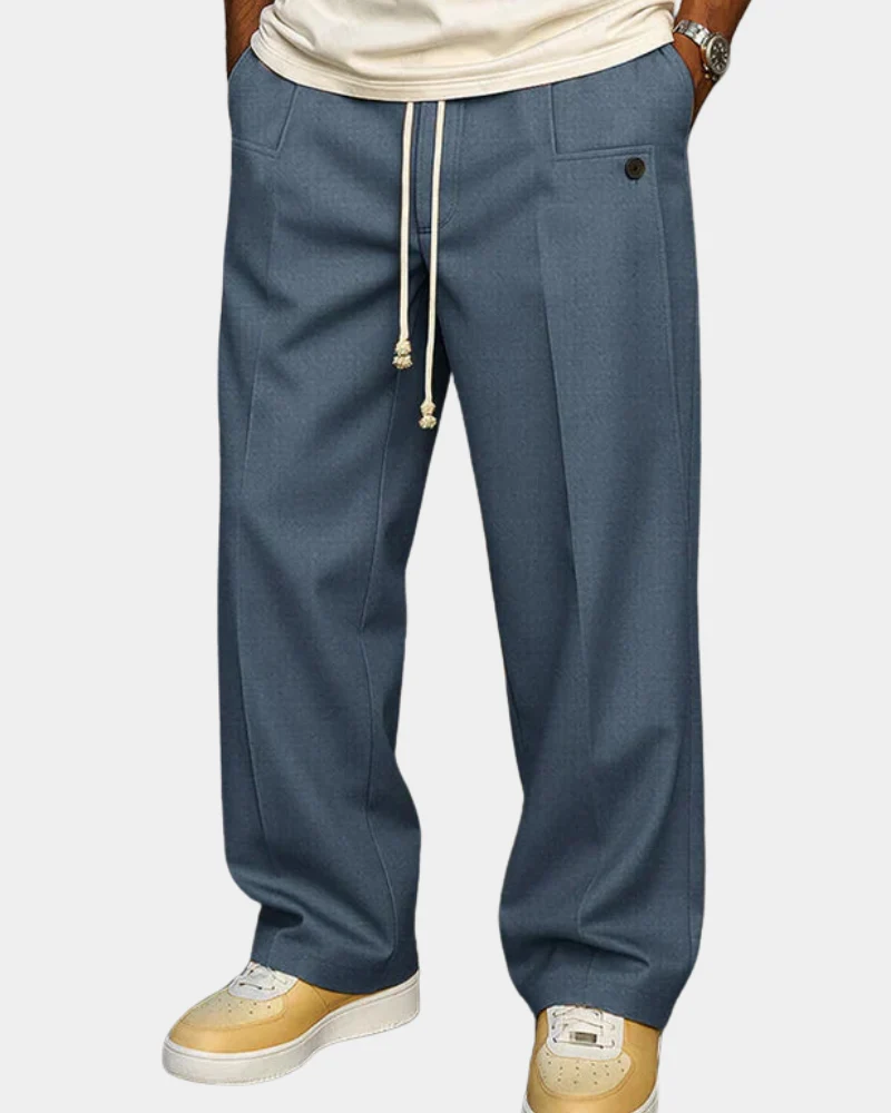 Olivio | Elegante Kordelzug Hose