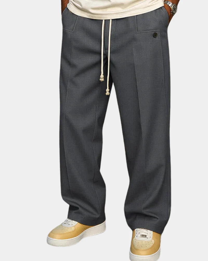 Olivio | Elegante Kordelzug Hose