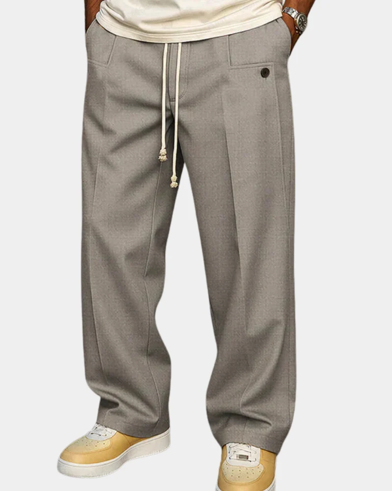 Olivio | Elegante Kordelzug Hose