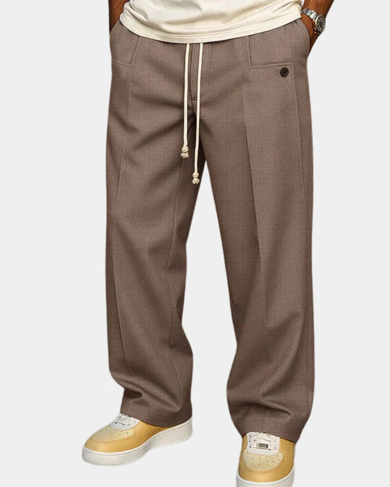 Olivio | Elegante Kordelzug Hose