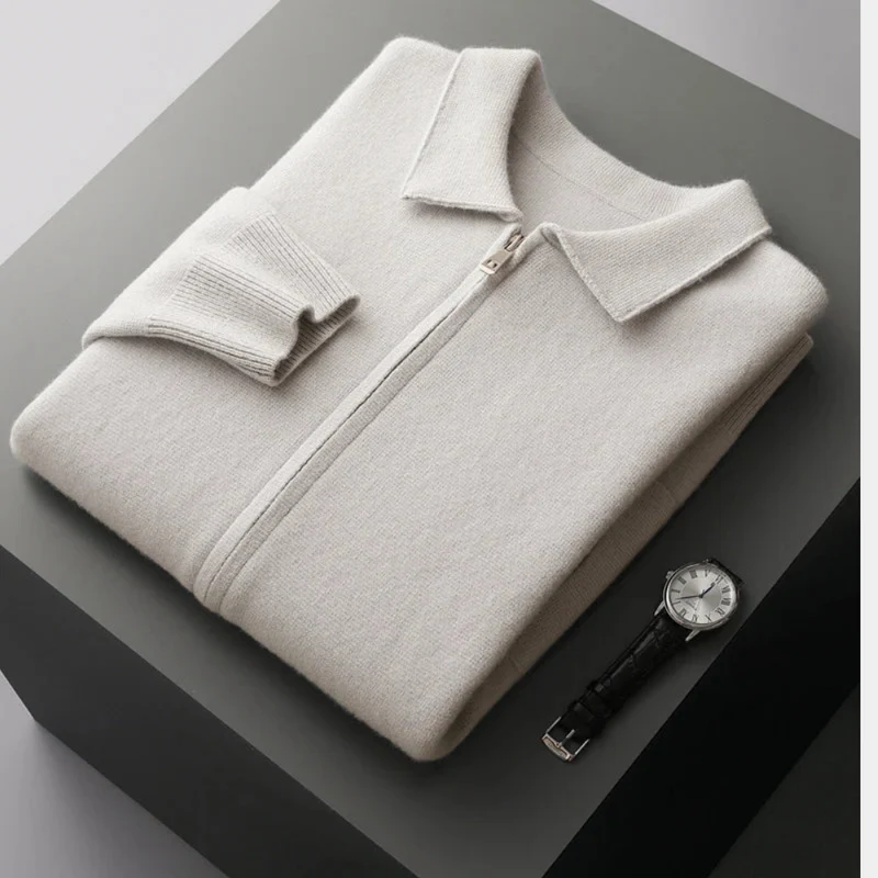 Rafelio | Zeitloser Reißverschluss Cardigan