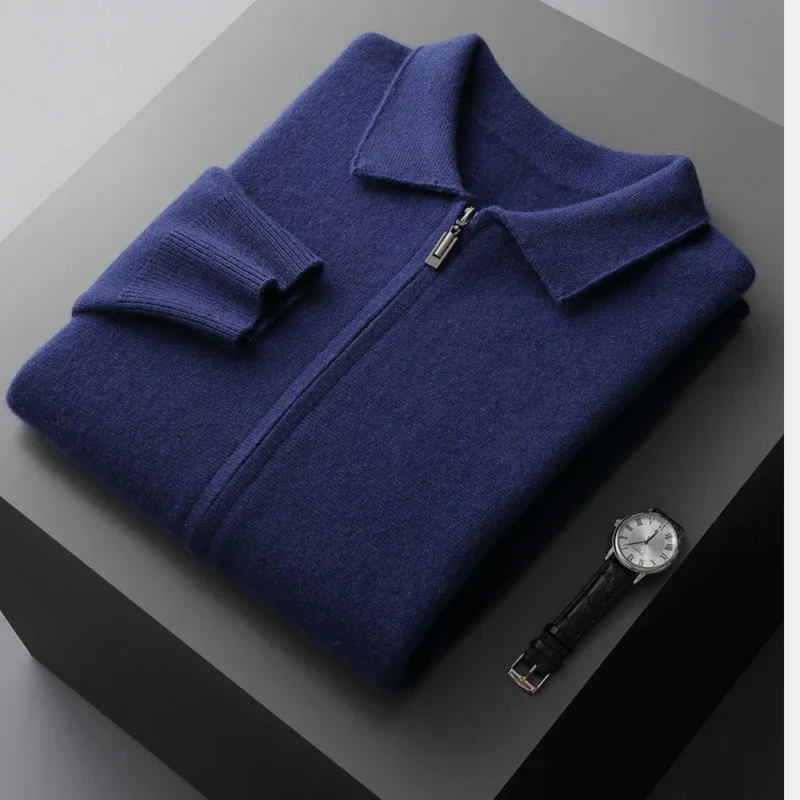 Rafelio | Zeitloser Reißverschluss Cardigan
