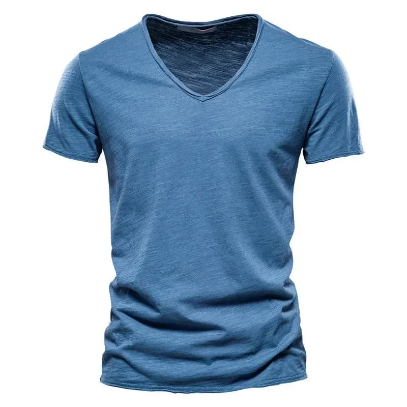 Mael | Klassisches V-Ausschnitt Shirt