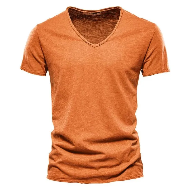 Mael | Klassisches V-Ausschnitt Shirt