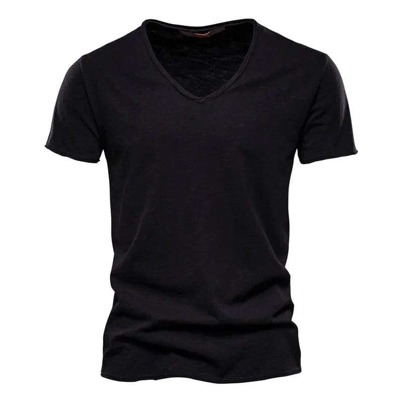 Mael | Klassisches V-Ausschnitt Shirt