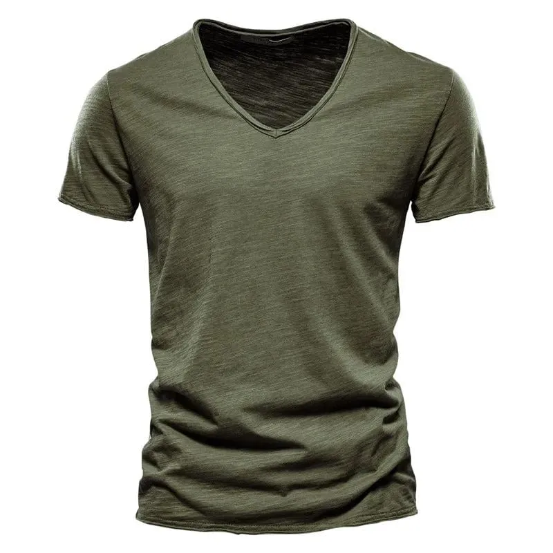 Mael | Klassisches V-Ausschnitt Shirt