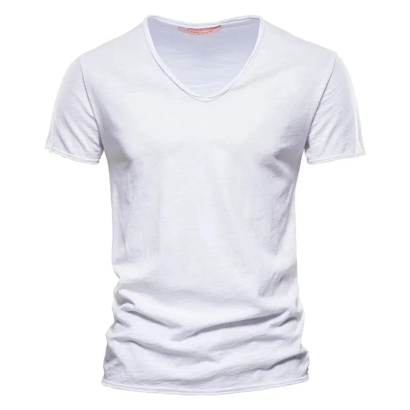 Mael | Klassisches V-Ausschnitt Shirt