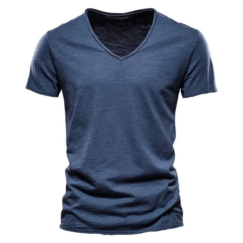 Mael | Klassisches V-Ausschnitt Shirt