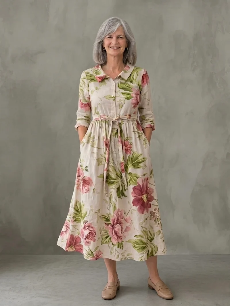 Elanyssah | Elegantes Kleid für den Vorfrühling