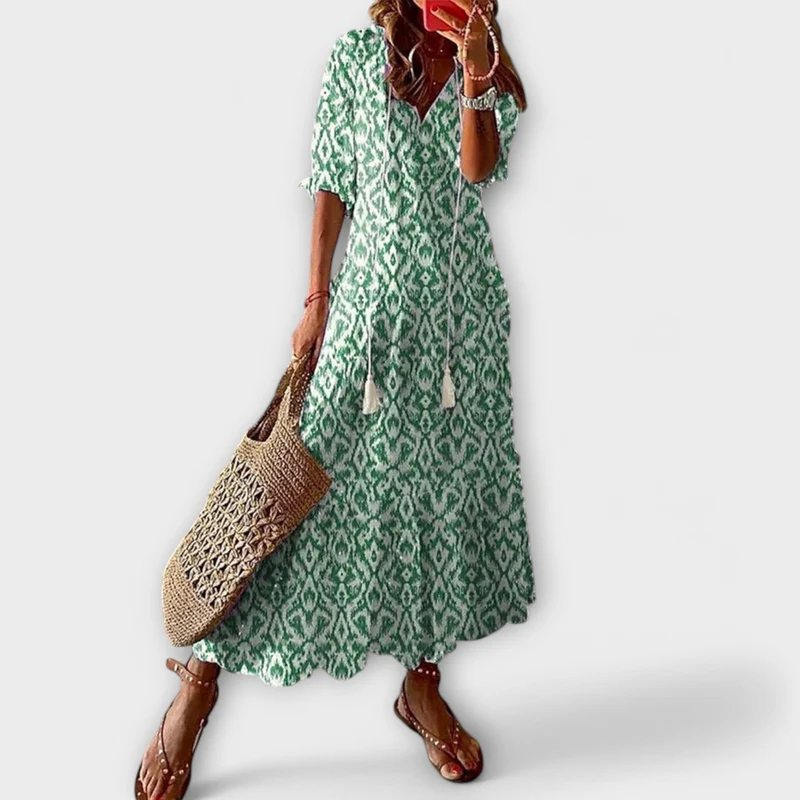 Savannah | Elegantes Maxikleid