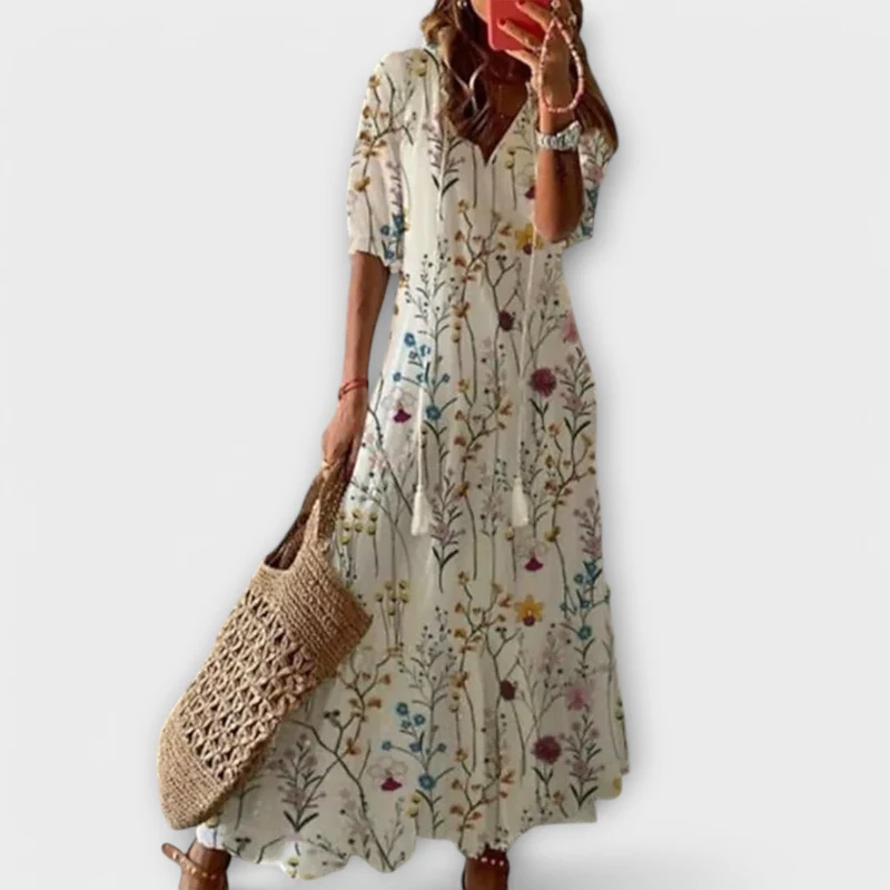 Savannah | Elegantes Maxikleid