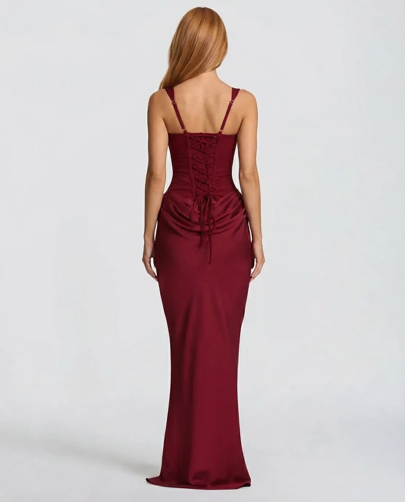 Chayenne - Sanduhr-Maxikleid