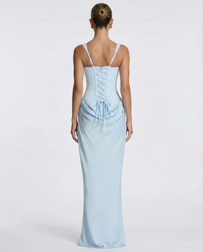 Chayenne - Sanduhr-Maxikleid