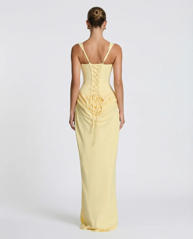 Chayenne - Sanduhr-Maxikleid