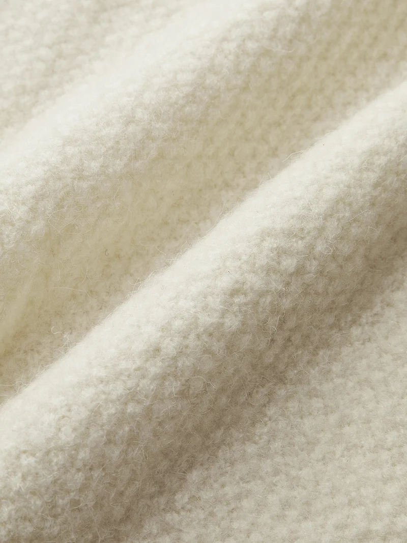 Erika – Pullover aus floraler Spitze, halbtransparent, mit Rundhalsausschnitt