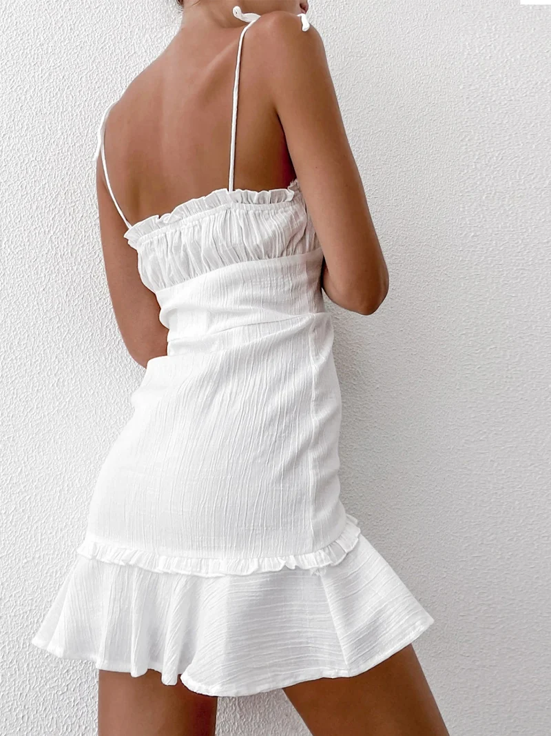 Angelina - Sexy, eng anliegendes, kurzes Kleid.