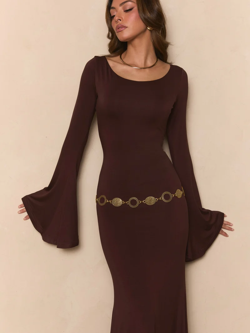 Marie – Gamine Jersey Schokoladenbraun