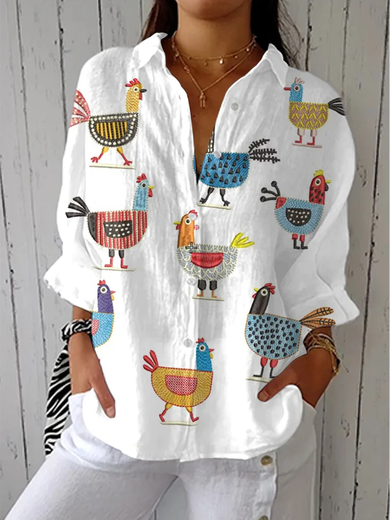 Ingrid - Verspielte Bluse