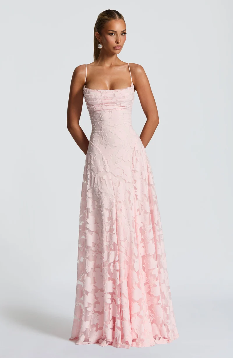 Francis - Maxi Kleid Blush