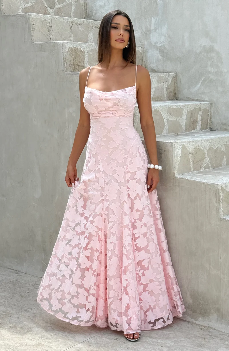 Francis - Maxi Kleid Blush