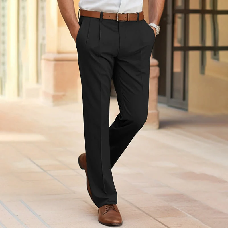 Herren Business-Freizeithose – Modische Anzughose