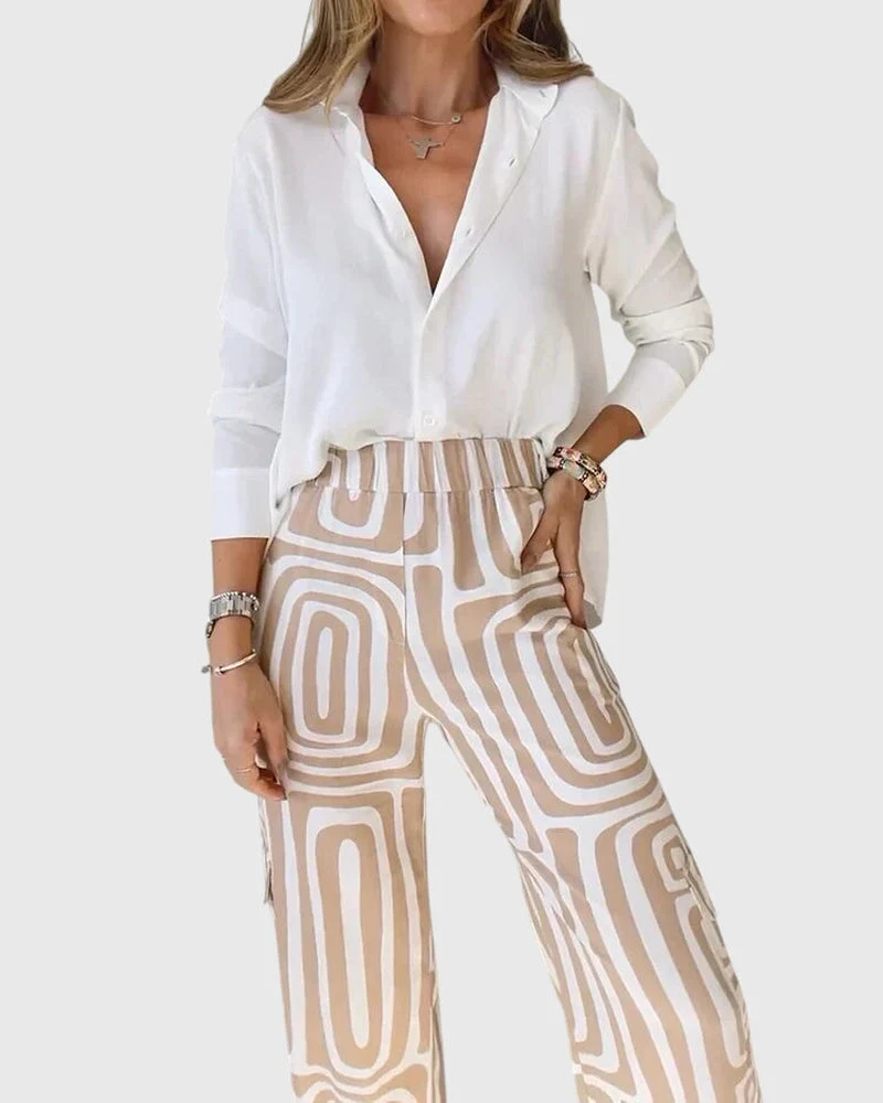 Sophia™ - Stilvolle Hose + Kostenlose Bluse & Gürtel